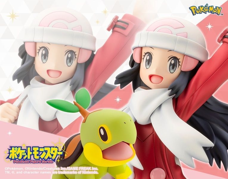 ポケモン HIKARI with NAETLE 1/8フィギュア Amazon.com: Pokemon Series ARTFX J Hikari with Naetor, 1/8