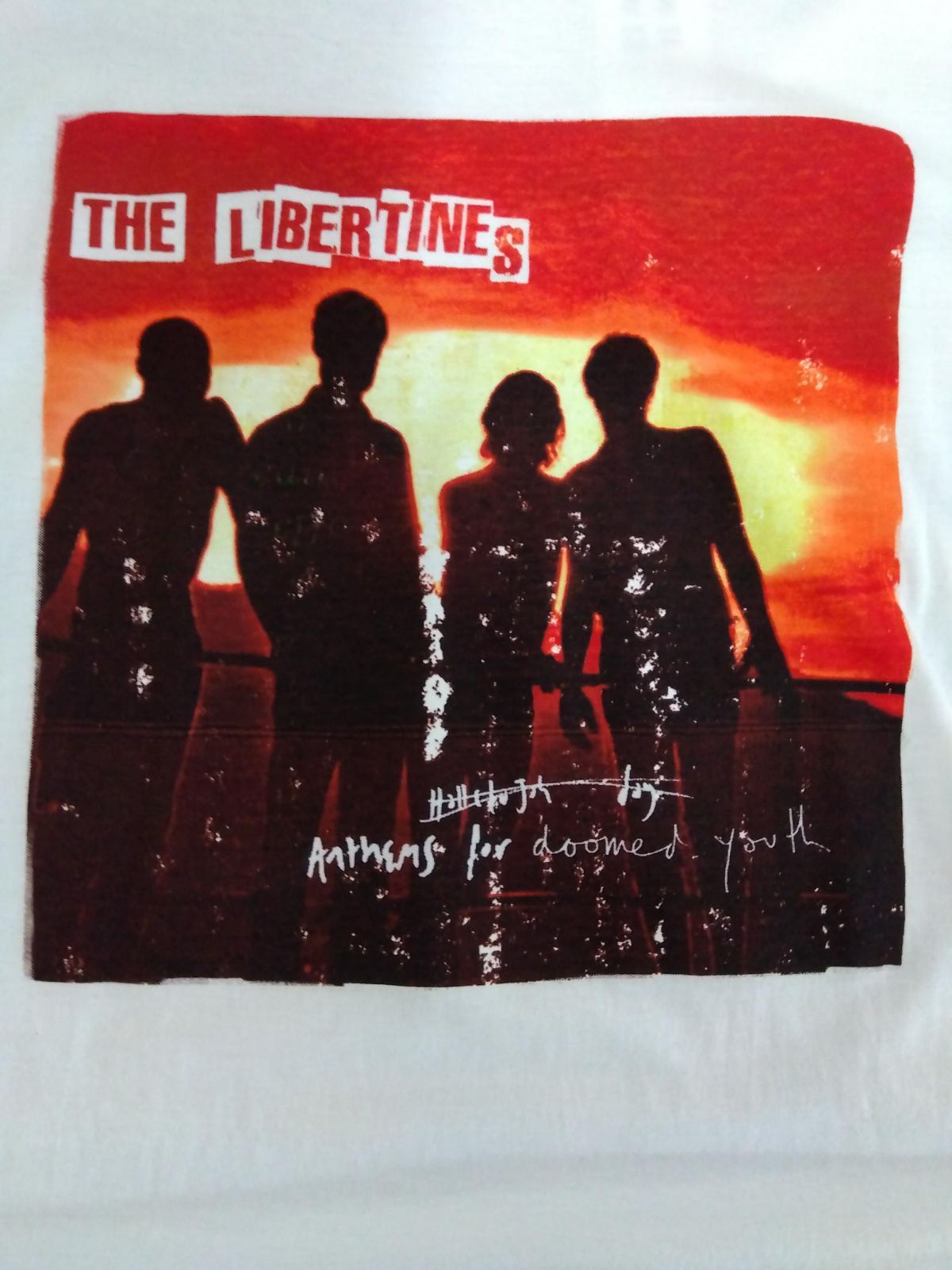 ザ・リバティーンズ『Anthems for Doomed Youth』Tシャツ THE LIBERTINES / ザ・リバティーンズ 『Anthems for doomed youth