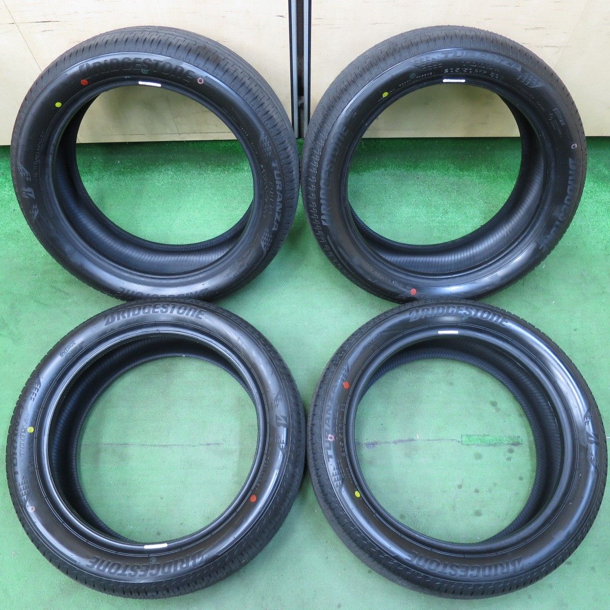 送料無料] 新車外し！25年☆205/50R17 ブリヂストン トランザ T005A