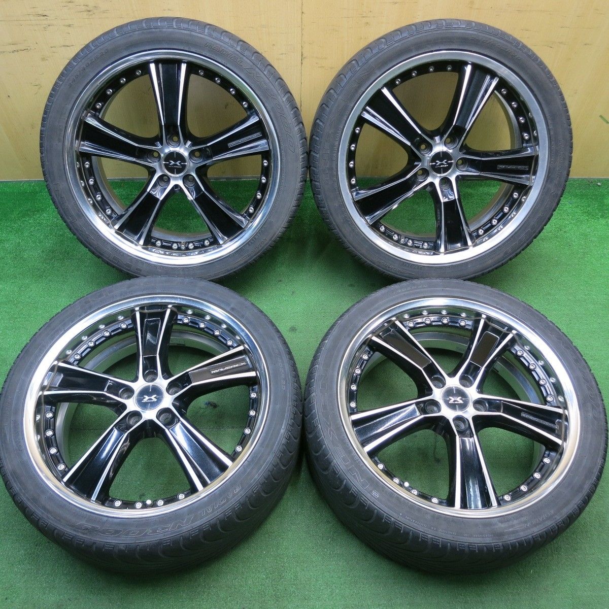 キレイ MAVERICK 005S-R SL 245|40R20 ネクセン N3000 マーベリック 20インチ PCD114.3|5H 5051406TNノ