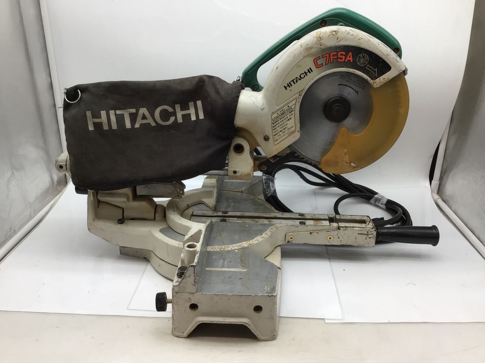 品 HITACHI 日立工機 190mm 卓上スライド 丸のこ C7FSA ITCLN8QIOUKU エコツール知立店 M02
