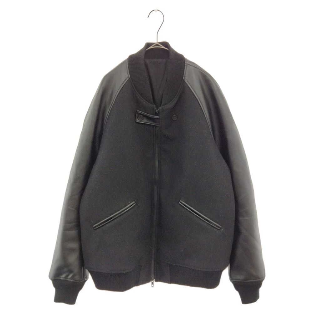 Y-3 (ワイスリー) CLASSIC VARISTY JACKET スタジアムジャケット ウール ブラック HN4327 - メルカリ