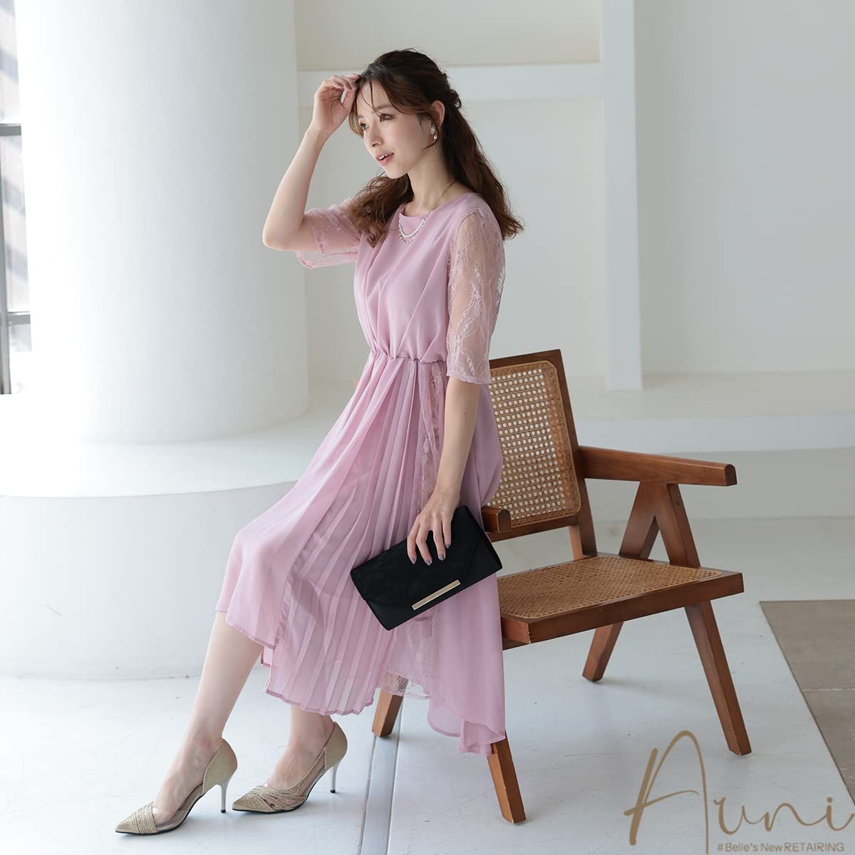 シフォンドレス 319104