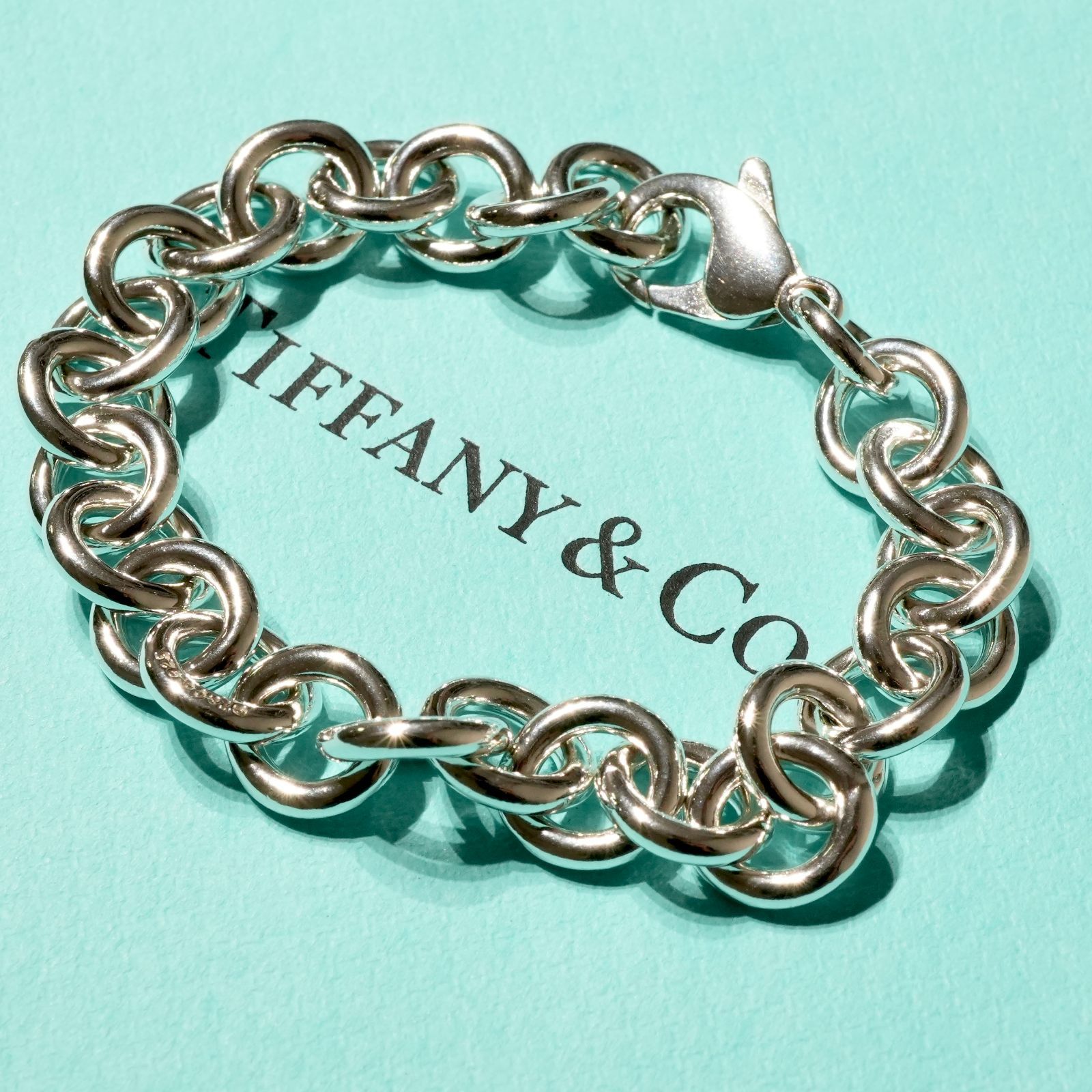 Tiffany ドーナツ チェーン ブレスレット