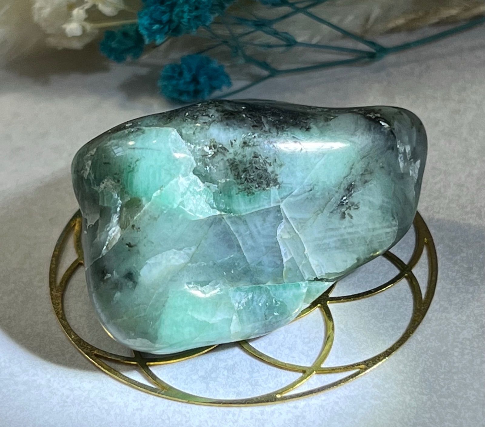 浮気封じ】エメラルド ラフストーン 原石