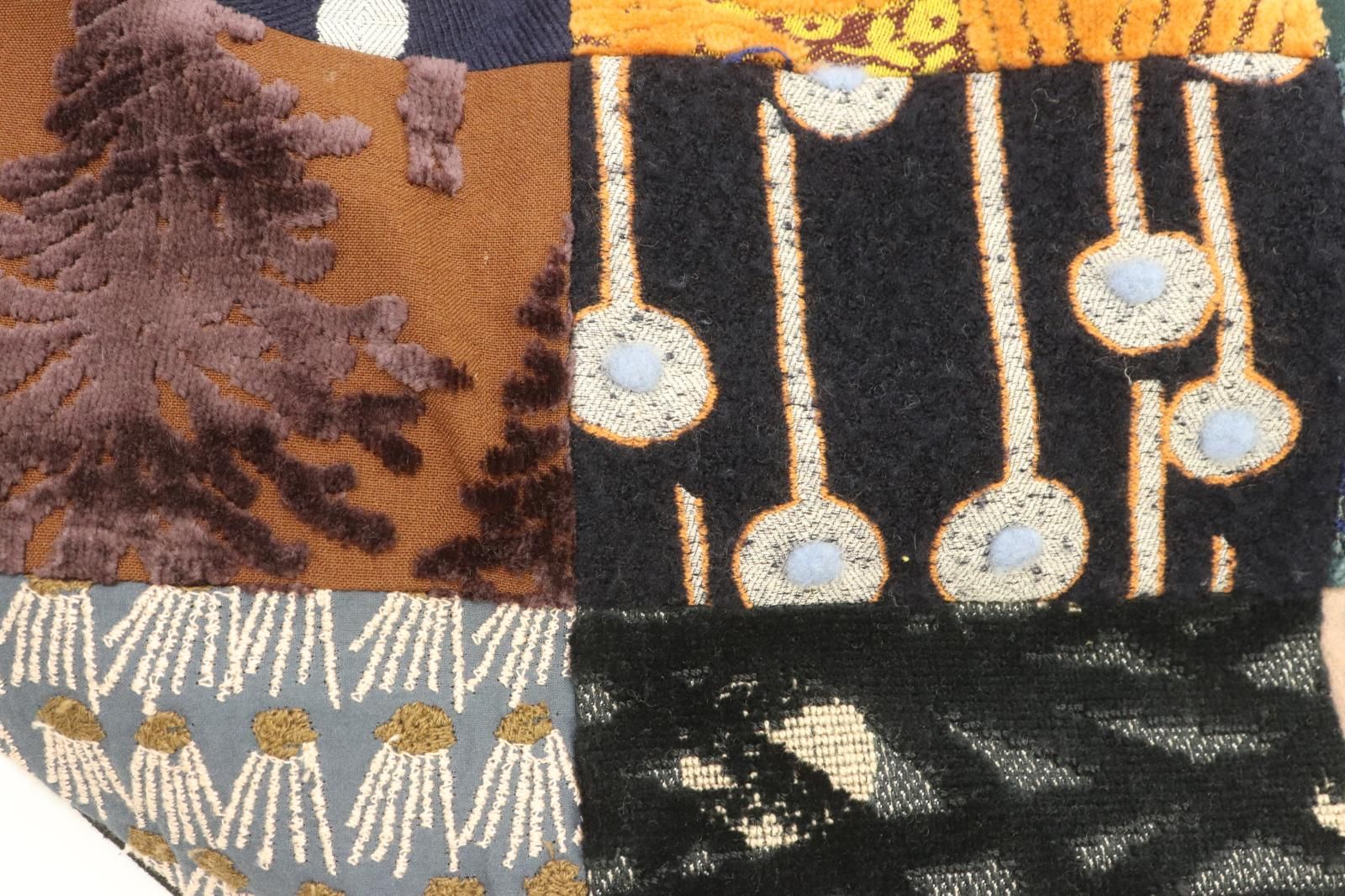 【】 mina perhonen レディーストートバッグ piece bag mina perhonen マルチカラー パッチ