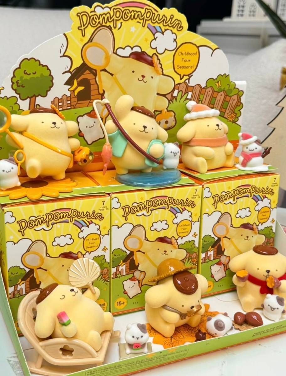 6種セット 海外限定 サンリオ ポムポムプリン 四季折々 シリーズ