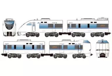 中古】鉄道模型 JR西日本 683系 サンダーバード (4両セット) 「B