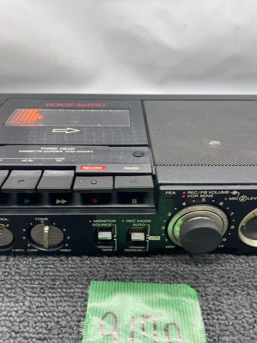 通電OK】SONY デンスケ TCM-5000EV📼 ポータブルカセット