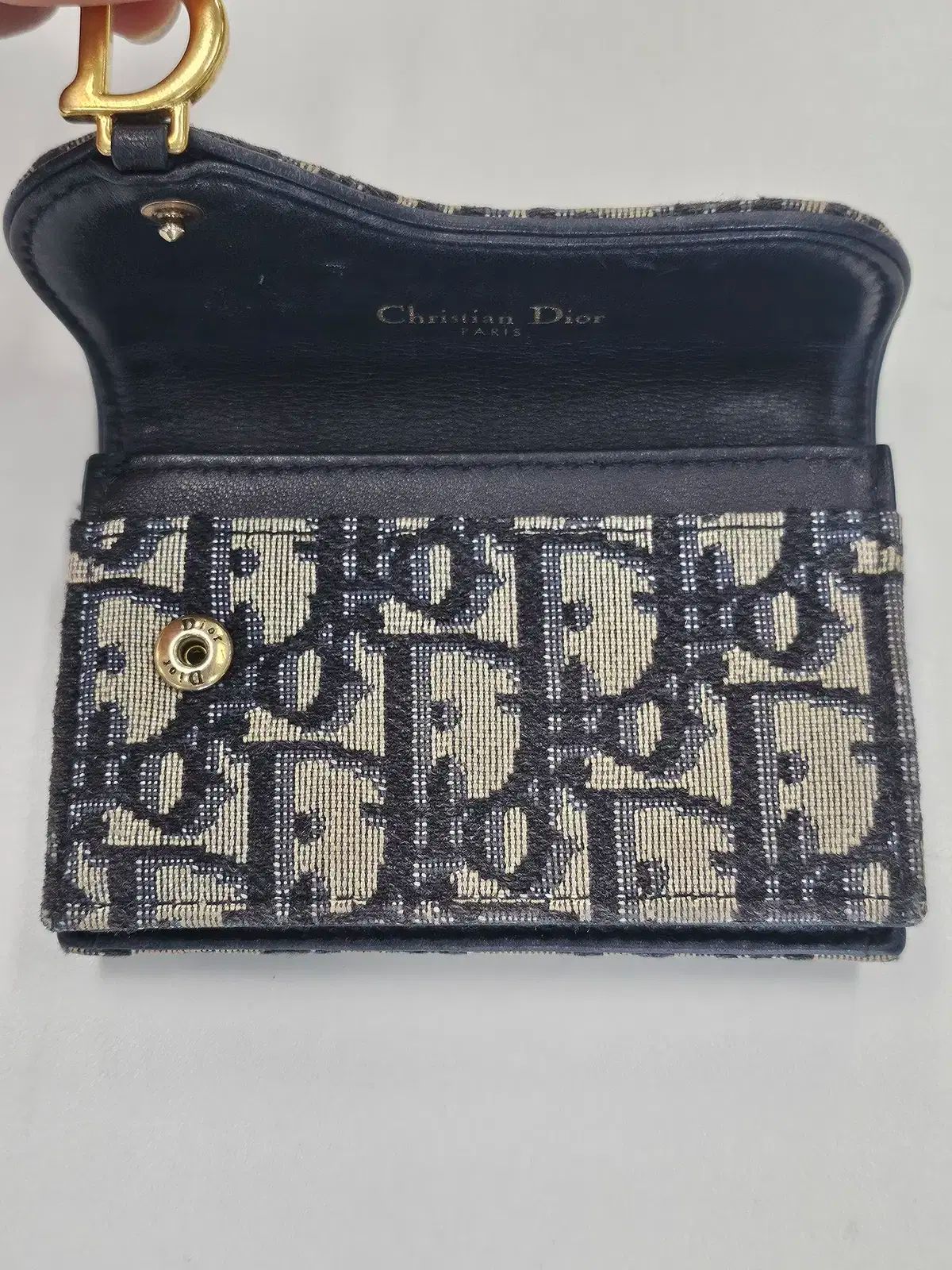 Dior 三つ折り財布 Saddle Nymphea ウォレット DIOR | 【日本