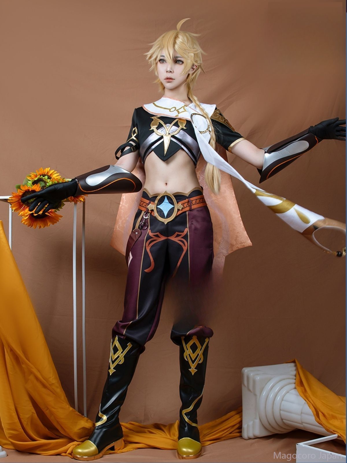 コスプレ衣装原神空ゲームコスチューム男旅人二次元アニメ騎士