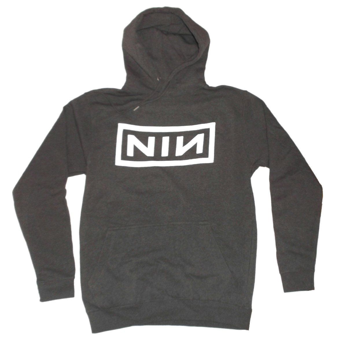 ナイン インチ ネイルズ パーカ NINE INCH NAILS NIN (ヘザーグレイ) 正規品 ロックTシャツ関連