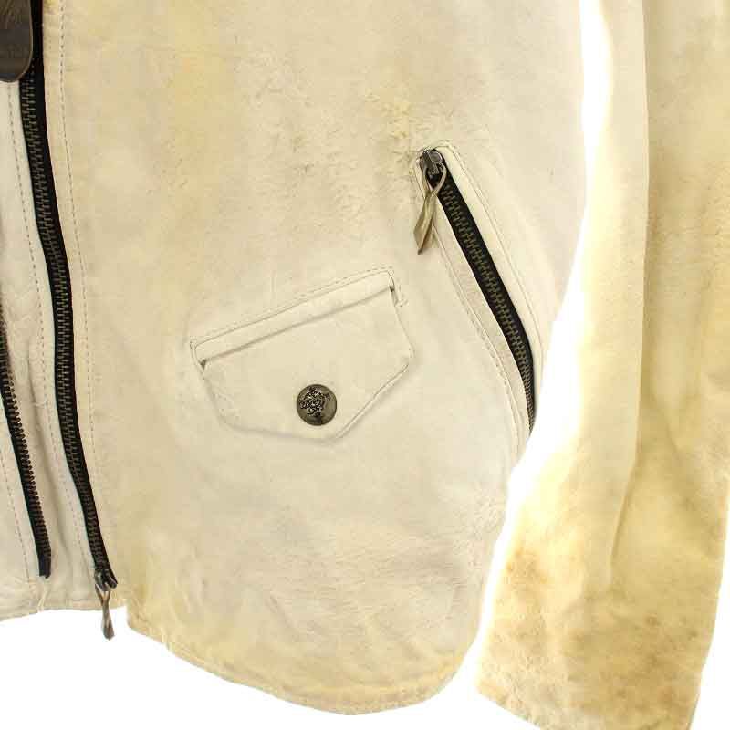 14th アディクション　レザージャケット　裏地総柄　M 14th Addictionのフリマアイテム一覧