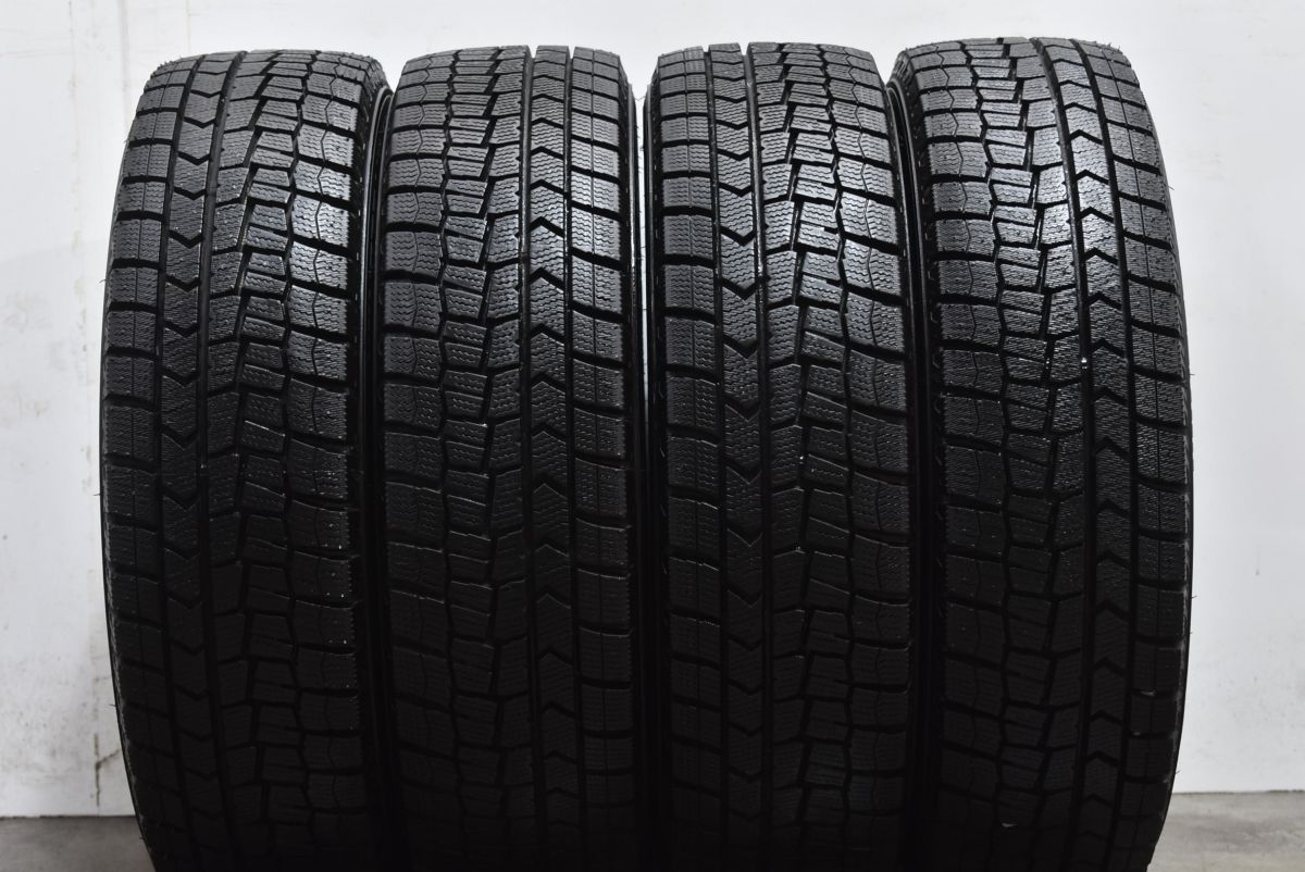 【バリ溝 2023年製】AXEL 15in 4.5J +45 PCD100 ダンロップ ウィンターマックス WM02 165/60R15 ハスラー フレアクロスオーバー 送料無料