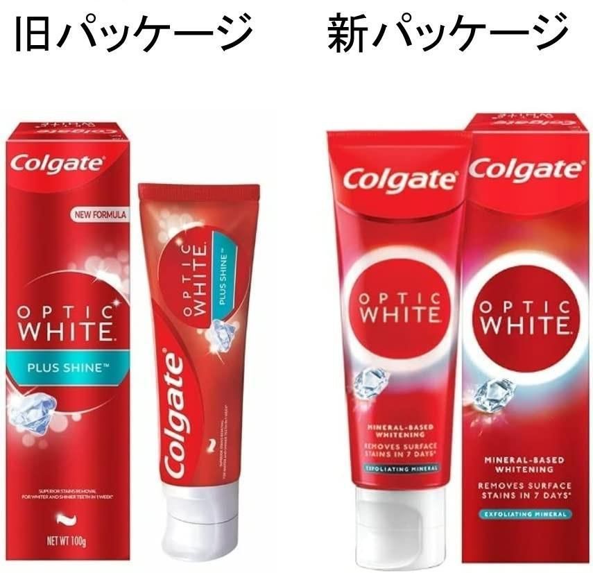 Colgate コルゲート歯磨き粉 Optic white オプティックホワイト - 口臭