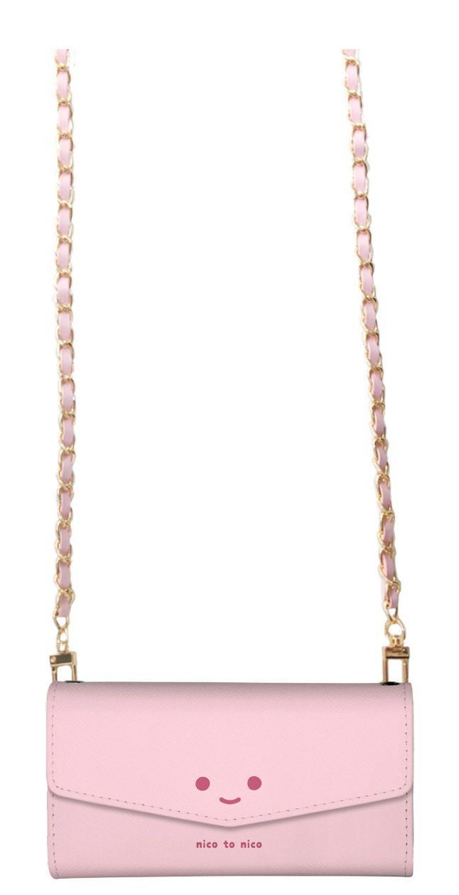 iPhone 16e ケース 手帳型 アイフォン16e スマホケース レター 肩掛け チェーン付き ニコちゃん スマイル にこちゃん 笑顔 パステル ストラップ ミラー付 カラー03