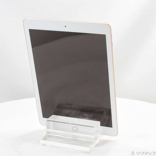 中古品〕 iPad 第6世代 32GB ゴールド MRJN2J／A Wi-Fi【262