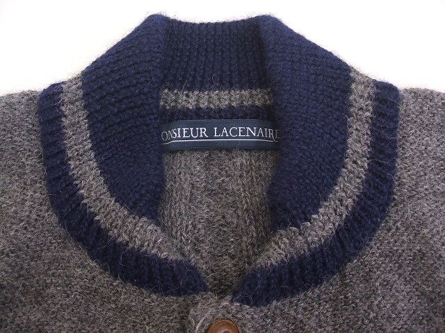 MONSIEUR LACENAIRE ムッシュラスネール スタジャン風ニット