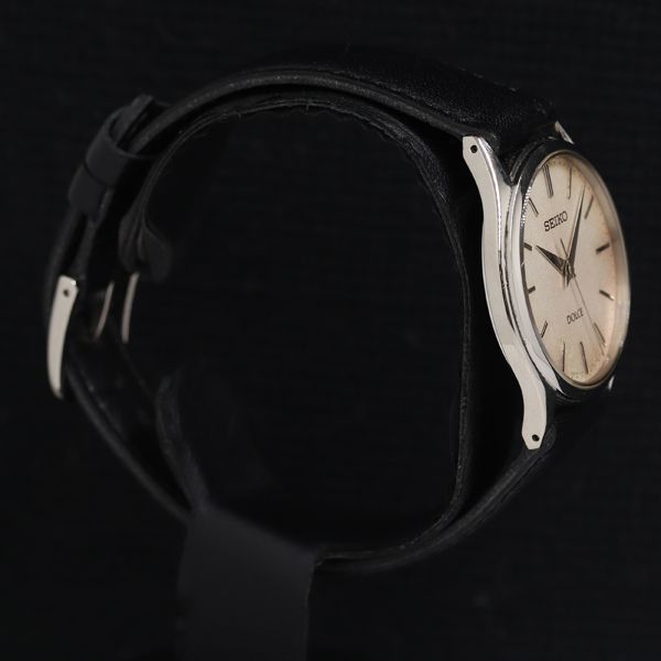 稼働 良品 セイコー ドルチェ 8J41-OAJ1 QZ シルバー文字盤 メンズ