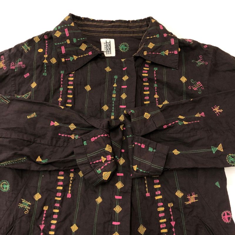 イッセイミヤケ ハートISSEY MIYAKE HaaT インドコットン刺繍