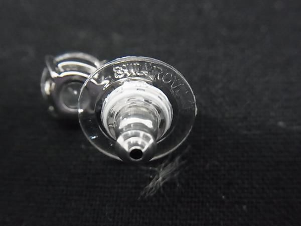 □美品□ SWAROVSKI スワロフスキー クリスタル ピアス