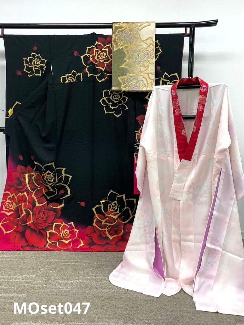 振袖 長襦袢 袋帯 3点セット 身丈171cm 撥水加工済み - メルカリ