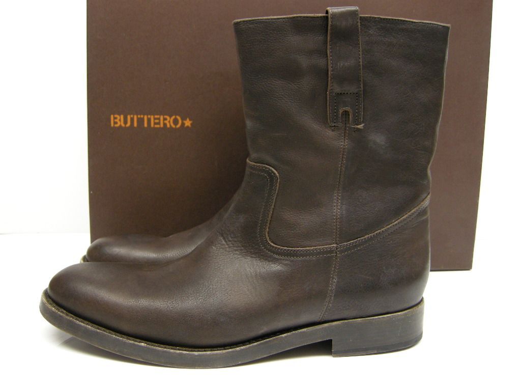 サイズ46 (29-29.5cm相当)□新品□ブッテロ BUTTERO ショートブーツ