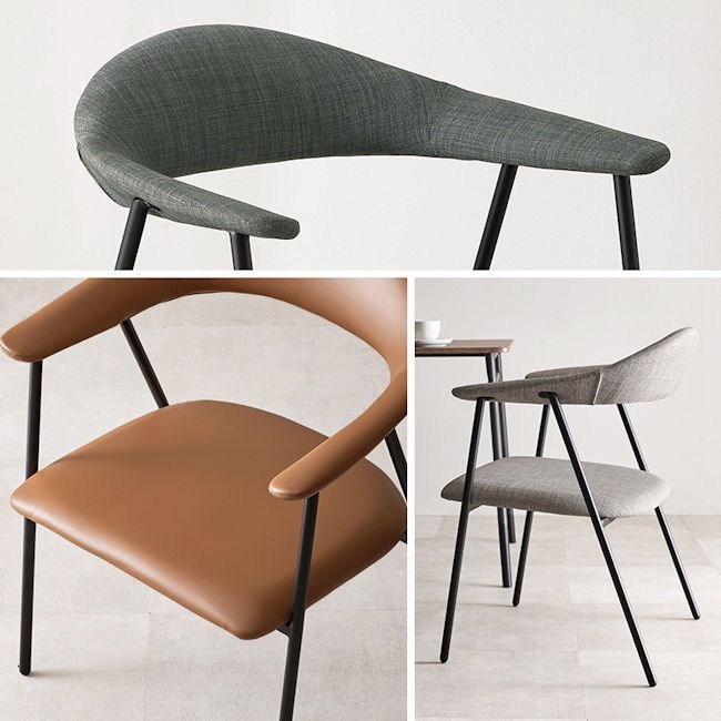 スタイリッシュデザイン幅広アームチェア１脚 ファブリック 合成皮革（846） スタイリッシュデザイン幅広アームチェア1脚 ファブリック 合成皮革