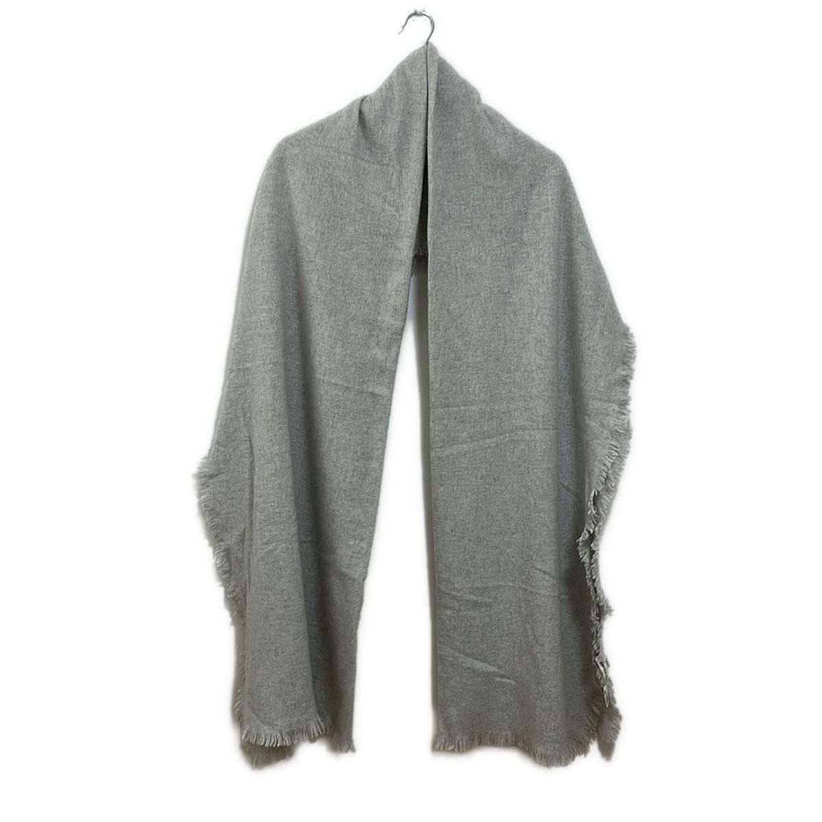 ASAUCE MELER(アソース メレ) ストール(ショール)美品 - ライトグレー  