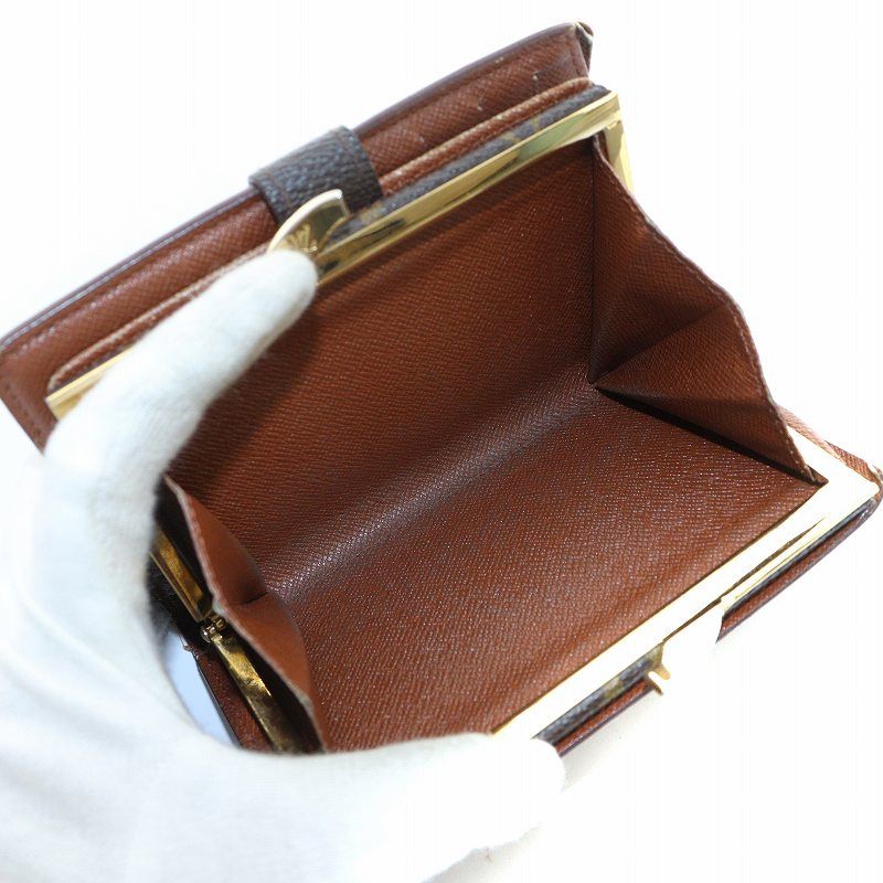 【美品】LOUIS VUITTON モノグラム ポルトモネ・ビエ 折り財布 ルイヴィトン LOUIS VUITTON モノグラム ポルト モネ・ビエ