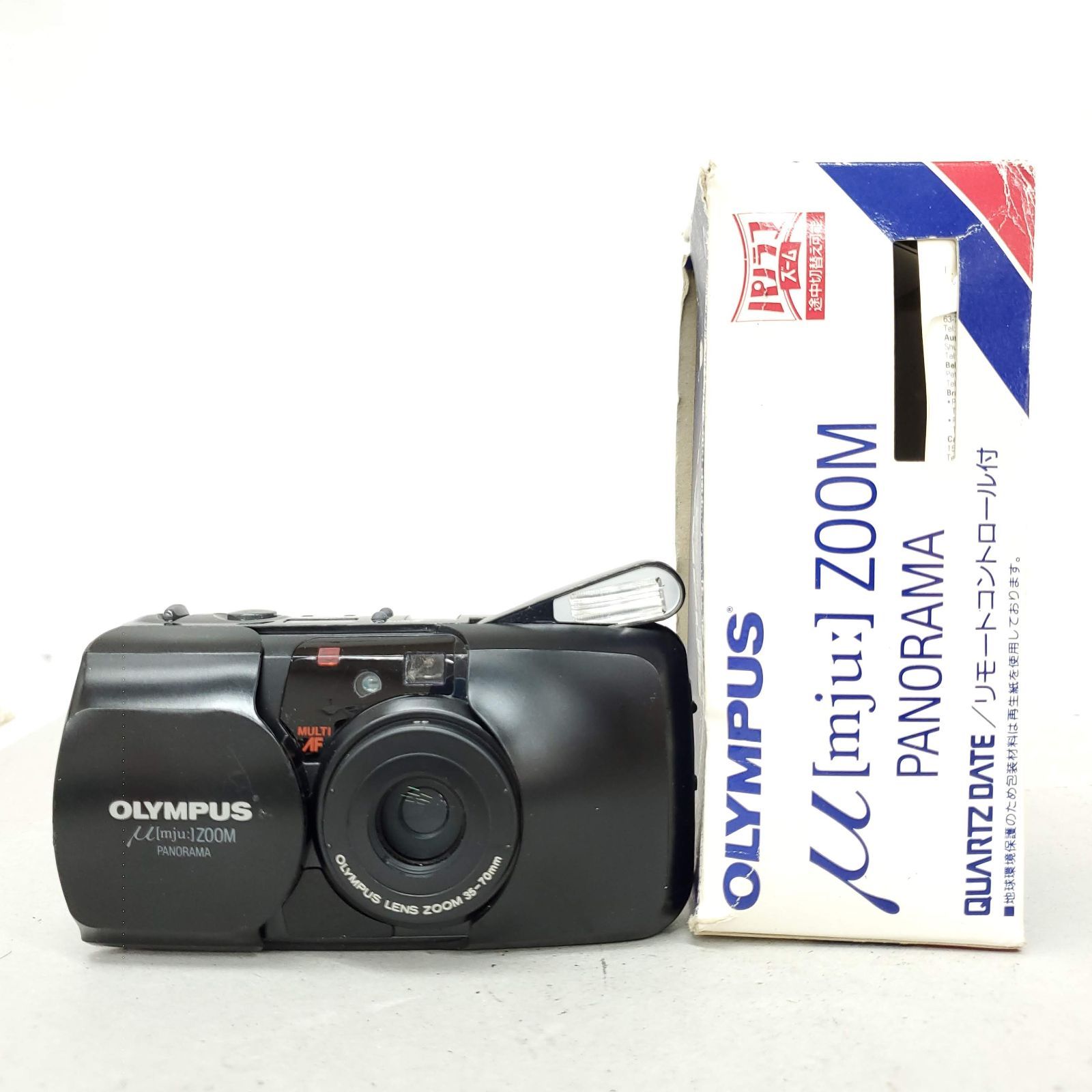 動作 済 Olympus μ mju ZOOM PANORAMA F1006-13v