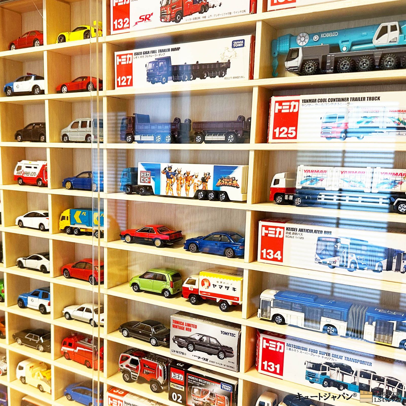 ロングトミカ トミックス 対応ケース ４０マス アクリル障子付 日本製 ミニカー Amazon.co.jp: キュートジャパン アクリルスライド障子 Nゲージ