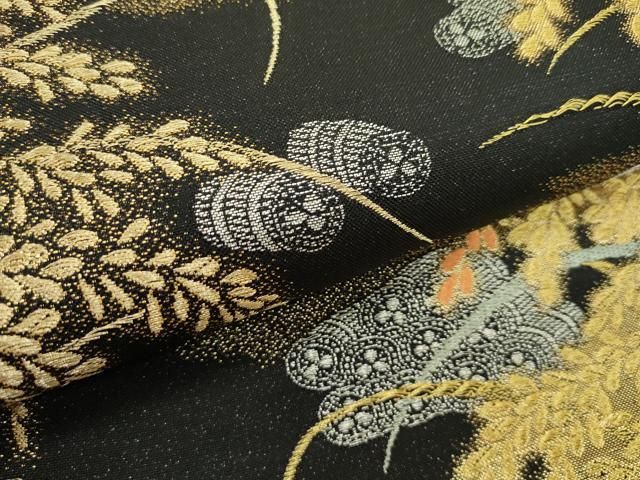 平和屋本店□極上 西陣 皇室 総理大臣献上作家 青木兄弟 六通柄袋帯