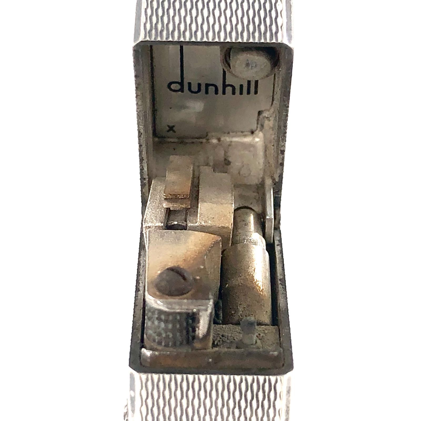 Dunhill ダンヒル ローラー式 ガスライター エリザベス女王来日記念 メダル シルバー き PF-351 WWW_KANDAIZUMI_COM