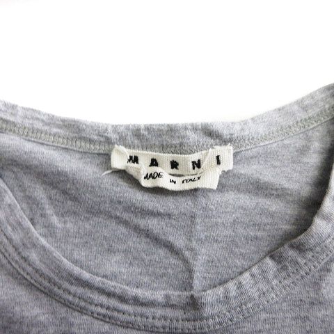 マルニ MARNI Tシャツ カットソー 半袖 異素材ドッキング バイカラー 