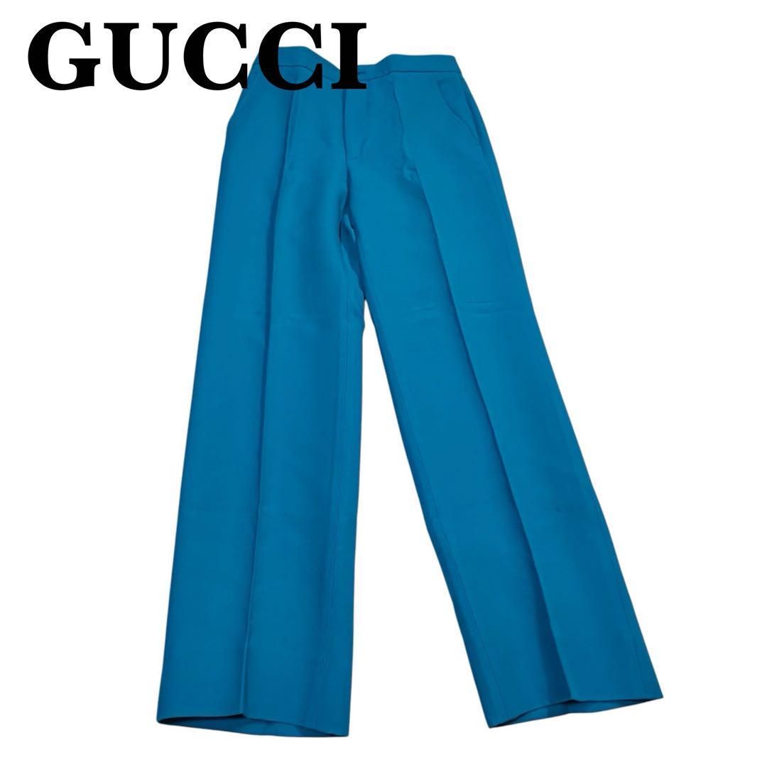 グッチ 596963 ウール×シルク 40 パンツ - メルカリ グッチ 596963 ウール×シルク 40 パンツ - メルカリ