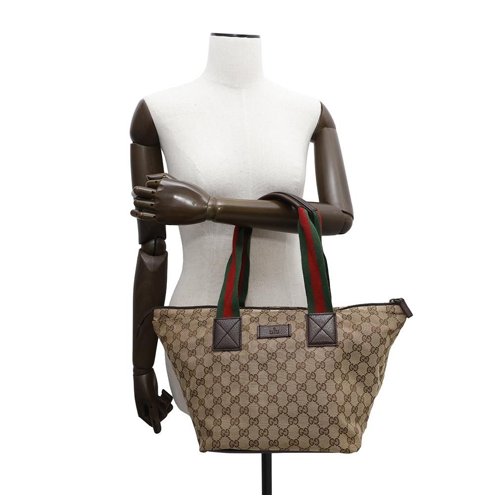 グッチ トートバッグ GGキャンバス シェリーライン 131230 GUCCI