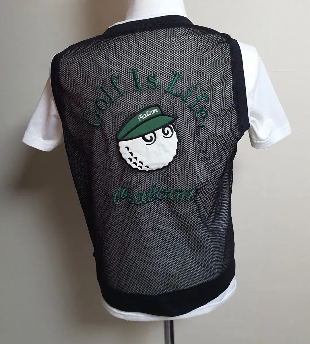 マルボンゴルフ レディース ゴルフ ニット メッシュ ベスト M サイズ