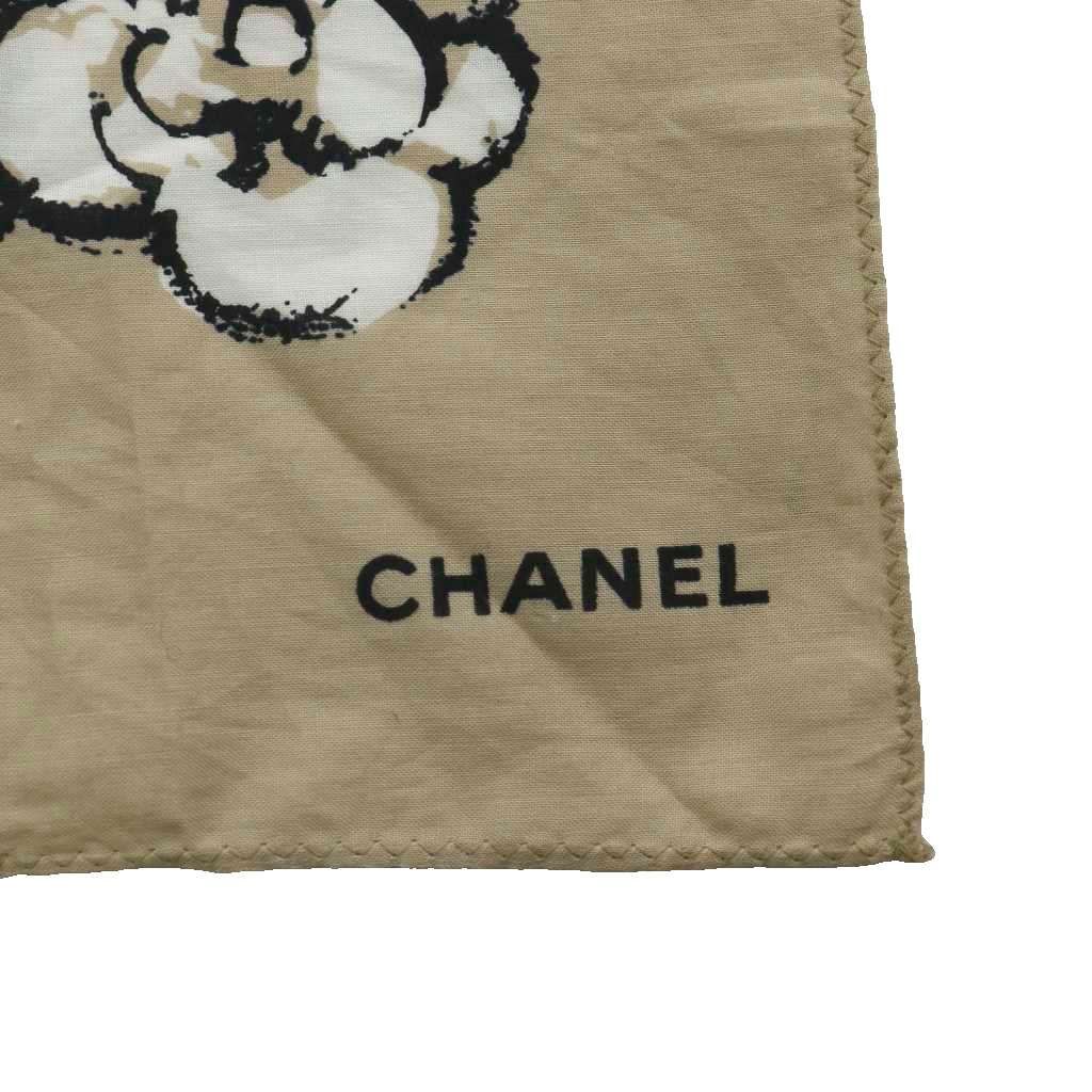 シャネル　スカーフ　バンダナ　ハンカチ CHANEL - シャネル 新品 大判ハンカチ スカーフ バンダナ レアの