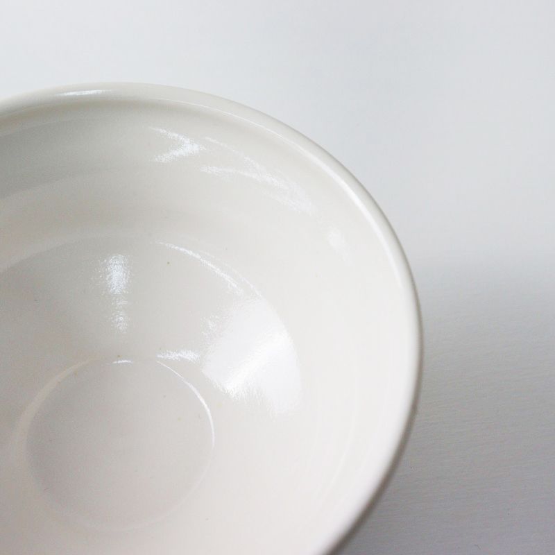 美品 岡田直人 オランダボウル/オフホワイト うつわ 食器 茶碗