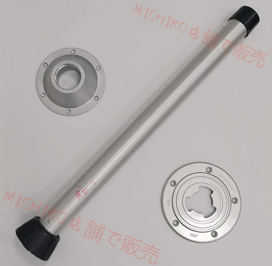 テーブル脚アルミ合金取り外し 家具脚可動 1ピース キャンピングカー ヨット バステーブルサポート カウンターサポート脚 65cm HRDEVELOPMENT_JP