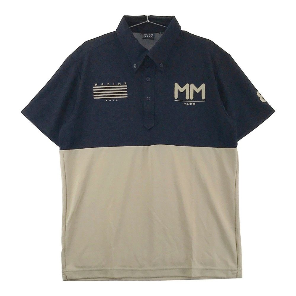 サイズ：7 MUTA MARINE ムータマリン 半袖ポロシャツ ネイビー系