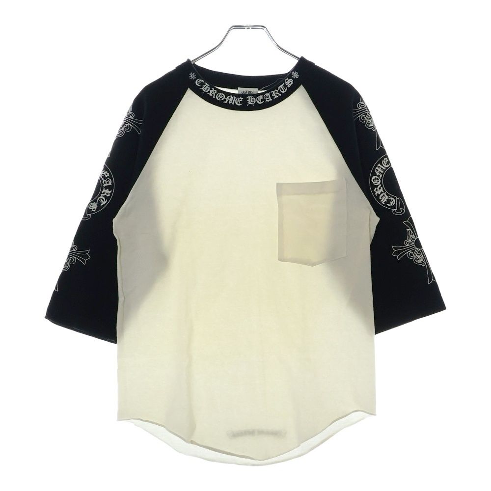 CHROME HEARTS (クロムハーツ) OLD ネックロゴ 袖マルチプリント 七分