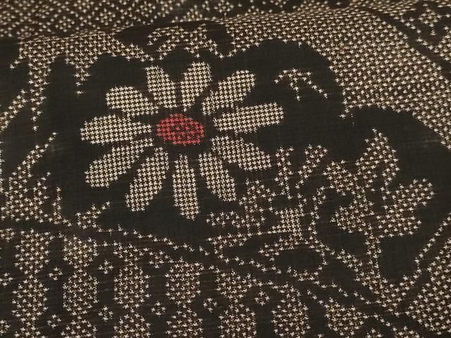 平和屋本店□希少 芸術家 岡本太郎 八寸名古屋帯 紬地 太陽の塔 銀糸