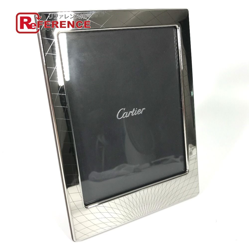 Cartier　カルティエ　フォトフレーム CARTIER カルティエ フォトフレーム ロゴ メタル - メルカリ