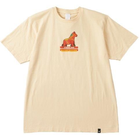 RACING HORSE T-SHIRT ナチュラル Lサイズ RSU124 アールエスタイチ