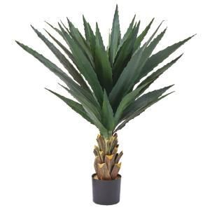 3営業日で発送 アスカ Asca アガベ ポット付 造花観葉樹木 A-51131-051D