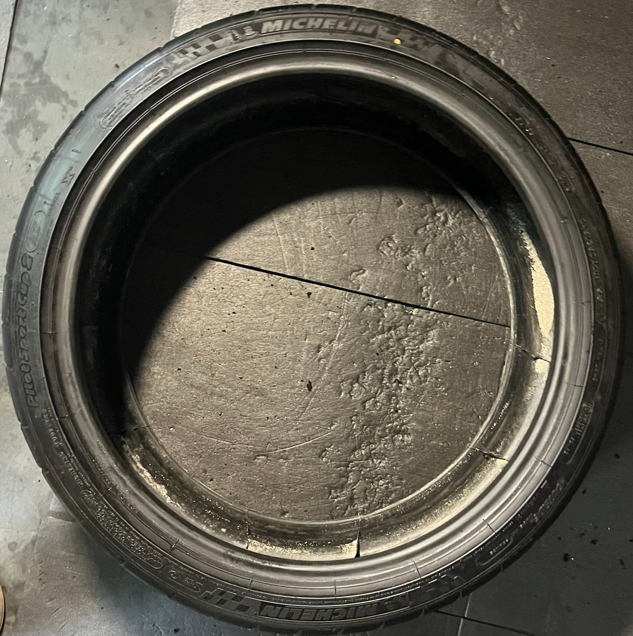 未使用品 2019年製 約7.5分山 ミシュラン MICHELIN パイロット Pilot Super Cup 2 K2 245 35R20 2本 h_385