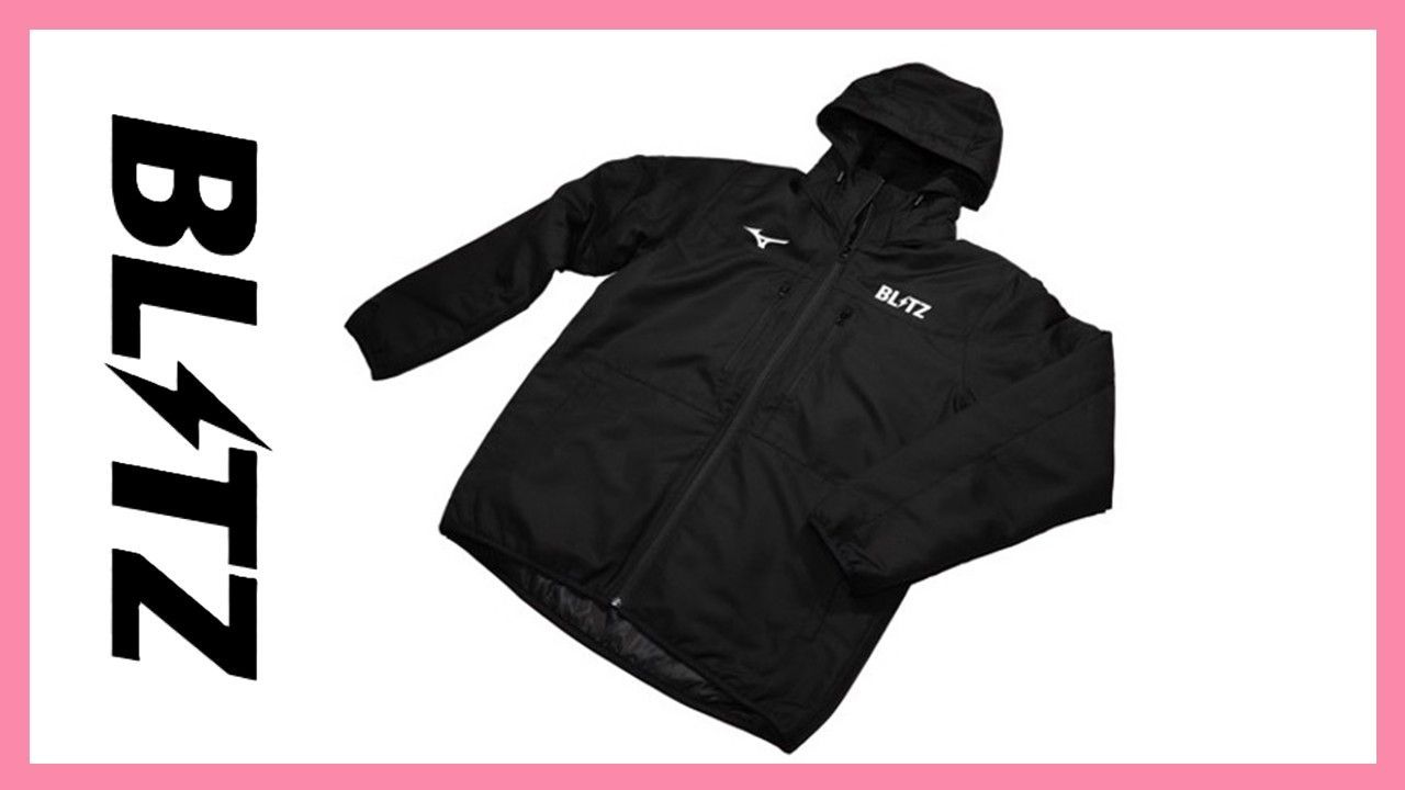 BLITZ　ブリッツ　MIZUNO WORK JACKET　ミズノワークジャケット　ブラック