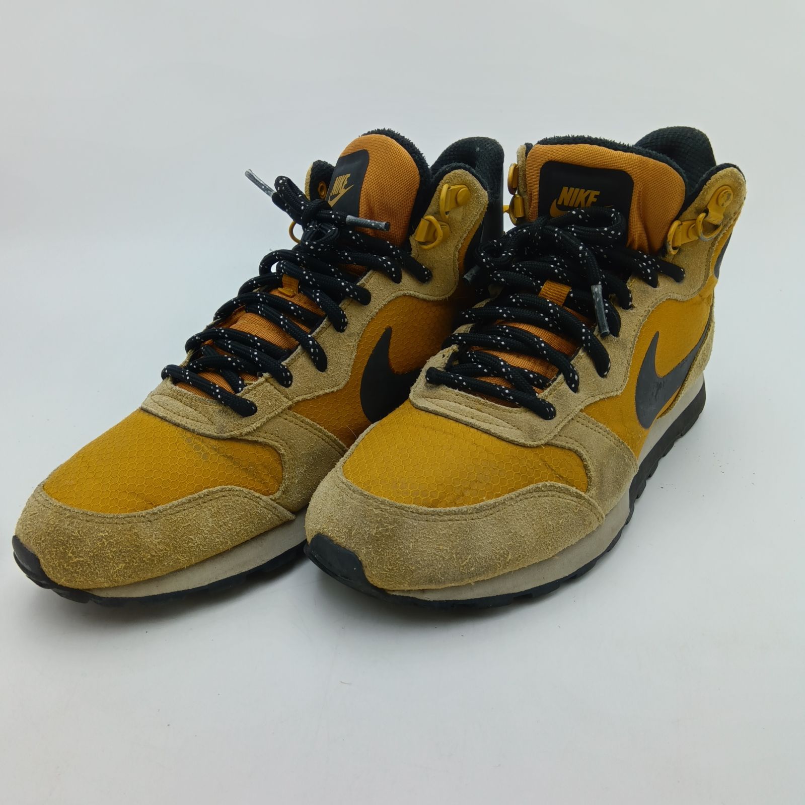 NIKE ナイキ MD Runner 2 Mid スニーカー メンズ 25.5cm 黄土色